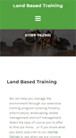 Mobile Screenshot of landbasedtraining.co.uk